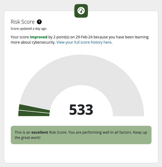 Dashboard for U of T’s Security Awareness and Training Program