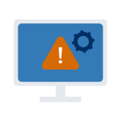 Icon for reporting a security incident