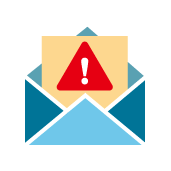 Icon for report phishing